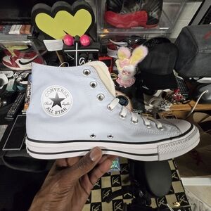 Converse White High-Top Sneakers
